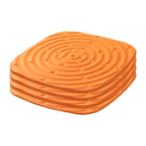 Maxbell 4Pcs Chicken Nest Box Pads Chicken Nest Pads for Garden Poultry Hatchery Box Orange