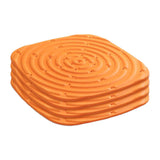 Maxbell 4Pcs Chicken Nest Box Pads Chicken Nest Pads for Garden Poultry Hatchery Box Orange
