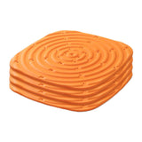 Maxbell 4Pcs Chicken Nest Box Pads Chicken Nest Pads for Garden Poultry Hatchery Box Orange