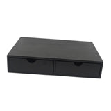 Maxbell Wood Coffee Pod Storage Box Coffee Machine Stand for Kitchen Countertop Home Black