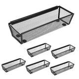 Maxbell 6 Pieces Silverware Drawer Organizer Cutlery Tray for Home Living Room Forks
