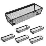 Maxbell 6 Pieces Silverware Drawer Organizer Cutlery Tray for Home Living Room Forks