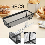 Maxbell 6 Pieces Silverware Drawer Organizer Cutlery Tray for Home Living Room Forks