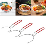 Maxbell Bowl Dish Plate Holder Non Slip Plate Gripper for Baking Household S