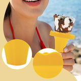 Maxbell Ice Cream Holder Easy to Clean Drip Catcher for Summer Days Outside Birthday