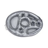 Maxbell Floating Drink Holder for Pools Portable Fruit Snack Tray for Party Summer