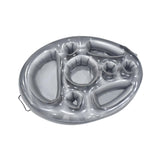 Maxbell Floating Drink Holder for Pools Portable Fruit Snack Tray for Party Summer