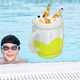 Maxbell Inflatable Beer Ice Bucket Portable Beverage Cooler for Gathering BBQ Picnic