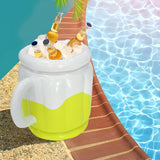 Maxbell Inflatable Beer Ice Bucket Portable Beverage Cooler for Gathering BBQ Picnic