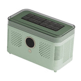 Maxbell Small Ice Maker Countertop Fast Making with Cubes Clip for Party BBQ Kitchen Green