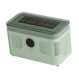 Maxbell Small Ice Maker Countertop Fast Making with Cubes Clip for Party BBQ Kitchen Green