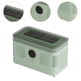 Maxbell Small Ice Maker Countertop Fast Making with Cubes Clip for Party BBQ Kitchen Green
