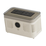 Maxbell Small Ice Maker Countertop Fast Making with Cubes Clip for Party BBQ Kitchen Beige