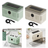Maxbell Ice Maker Countertop Fast Making Freezing Appliance for Camping BBQ Barbecue Green