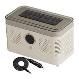 Maxbell Ice Maker Countertop Fast Making Freezing Appliance for Camping BBQ Barbecue Beige