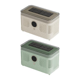 Mini Ice Maker Countertop Compact with Ice Clip for Camping Household Picnic Green