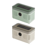 Mini Ice Maker Countertop Compact with Ice Clip for Camping Household Picnic Green