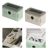 Mini Ice Maker Countertop Compact with Ice Clip for Camping Household Picnic Green