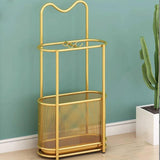 Maxbell Umbrella Rack Stand Metal Umbrella Storage Rack for Kitchen Garage Apartment gold