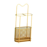 Maxbell Umbrella Rack Stand Metal Umbrella Storage Rack for Kitchen Garage Apartment gold