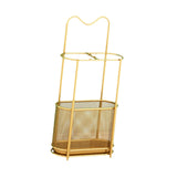 Maxbell Umbrella Rack Stand Metal Umbrella Storage Rack for Kitchen Garage Apartment gold