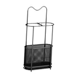 Maxbell Umbrella Rack Stand Metal Umbrella Storage Rack for Kitchen Garage Apartment black