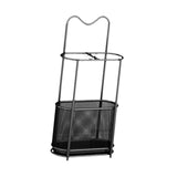Maxbell Umbrella Rack Stand Metal Umbrella Storage Rack for Kitchen Garage Apartment black