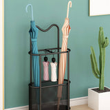 Maxbell Umbrella Rack Stand Metal Umbrella Storage Rack for Kitchen Garage Apartment black