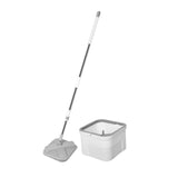 Maxbell Mop and Bucket Set Versatile Microfiber Mop Head for Household Hardwood Wall