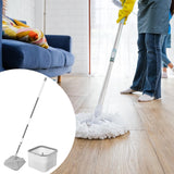 Maxbell Mop and Bucket Set Versatile Microfiber Mop Head for Household Hardwood Wall