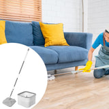 Maxbell Mop and Bucket Set Versatile Microfiber Mop Head for Household Hardwood Wall
