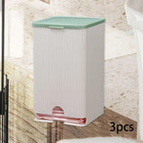 Maxbell Wall Mounted Storage Box Dustproof Napkin Dispenser for Home Office Washroom