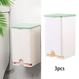 Maxbell Wall Mounted Storage Box Dustproof Napkin Dispenser for Home Office Washroom