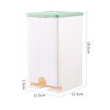 Maxbell Wall Mounted Storage Box Dustproof Napkin Dispenser for Home Office Washroom