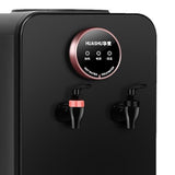 Maxbell Countertop Water Dispenser Top Loading Water Cooler Dispenser for Party Home Black