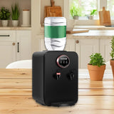 Maxbell Countertop Water Dispenser Top Loading Water Cooler Dispenser for Party Home Black