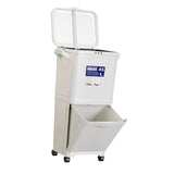 Sorting Trash Can Convenient Kitchen Garbage Can for Bathroom Indoor Bedroom 45L