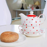 Maxbell Ceramic Tea Kettle Reusable Chinese Tea Pot for Restaurant Kitchen Household