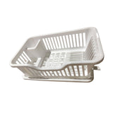 Maxbell Dish Rack Lightweight Versatile Storage Shelf for Dishes for Counter Cabinet White