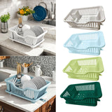 Maxbell Dish Rack Lightweight Versatile Storage Shelf for Dishes for Counter Cabinet White