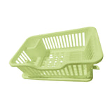 Maxbell Dish Rack Lightweight Versatile Storage Shelf for Dishes for Counter Cabinet Light Green