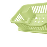 Maxbell Dish Rack Lightweight Versatile Storage Shelf for Dishes for Counter Cabinet Light Green
