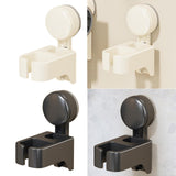 Maxbell Wall Mount Hair Dryer Holder Hair Tool Organizer for  Barber White