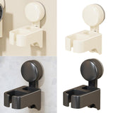 Maxbell Wall Mount Hair Dryer Holder Hair Tool Organizer for  Barber White