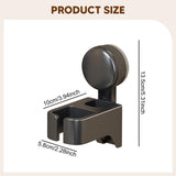 Maxbell Wall Mount Hair Dryer Holder Hair Tool Organizer for  Barber Gray