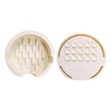 Maxbell Kitchen Sink Sponge Holder Silicone Dish Sponge Tray for Cafe Home Use White