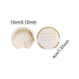 Maxbell Kitchen Sink Sponge Holder Silicone Dish Sponge Tray for Cafe Home Use White