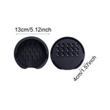 Maxbell Kitchen Sink Sponge Holder Silicone Dish Sponge Tray for Cafe Home Use Black