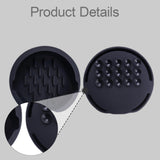 Maxbell Kitchen Sink Sponge Holder Silicone Dish Sponge Tray for Cafe Home Use Black