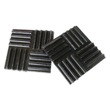 Maxbell 2x Rubber Anti Vibration Pads Air Conditioner Support Feet Mats thick 4.2cm